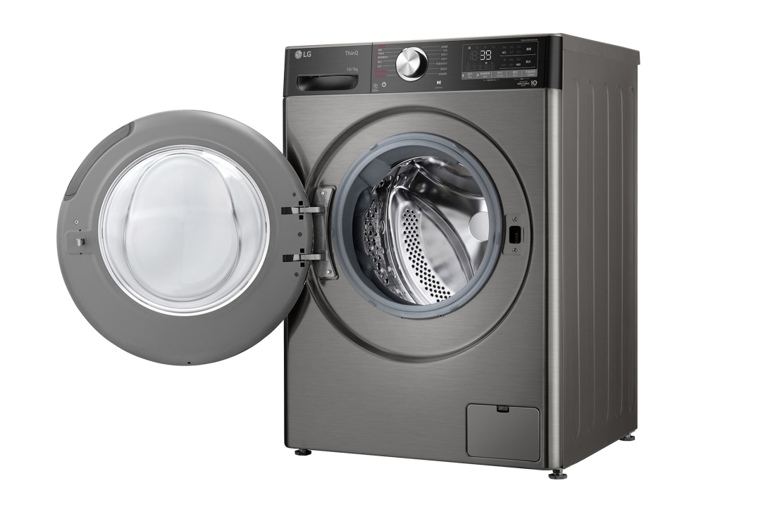 LG 京东专供<br>LG 人工智能·小旋风洗烘一体机 <br>360°速净喷淋 蒸汽洗 10/7Kg 钛空银, FCW10D4PA, FCW10D4PA, thumbnail 10