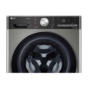 LG人工智能·小旋风<sup>Max</sup>大容量洗衣机 360°速净喷淋  12Kg 钛空银, 05_Vivace_VC3_V700_11kg_Platinum_F4V5BRPKP0B_CN_Front_Panel_Detail, FCW12Y4PA, thumbnail 5