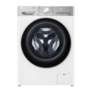 LG人工智能·小旋风<sup>Max</sup>大容量洗衣机 360°速净喷淋  12Kg 奢华白, 01_Vivace_VC3_V700_11kg_Platinum_F4V5BRPKP0B_CN_Front, FCW12Y4WA, thumbnail 1