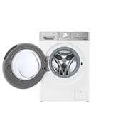 LG人工智能·小旋风<sup>Max</sup>大容量洗衣机 360°速净喷淋  12Kg 奢华白, 02_Vivace_VC3_V700_11kg_Platinum_F4V5BRPKP0B_CN_FrontOpen, FCW12Y4WA, thumbnail 2