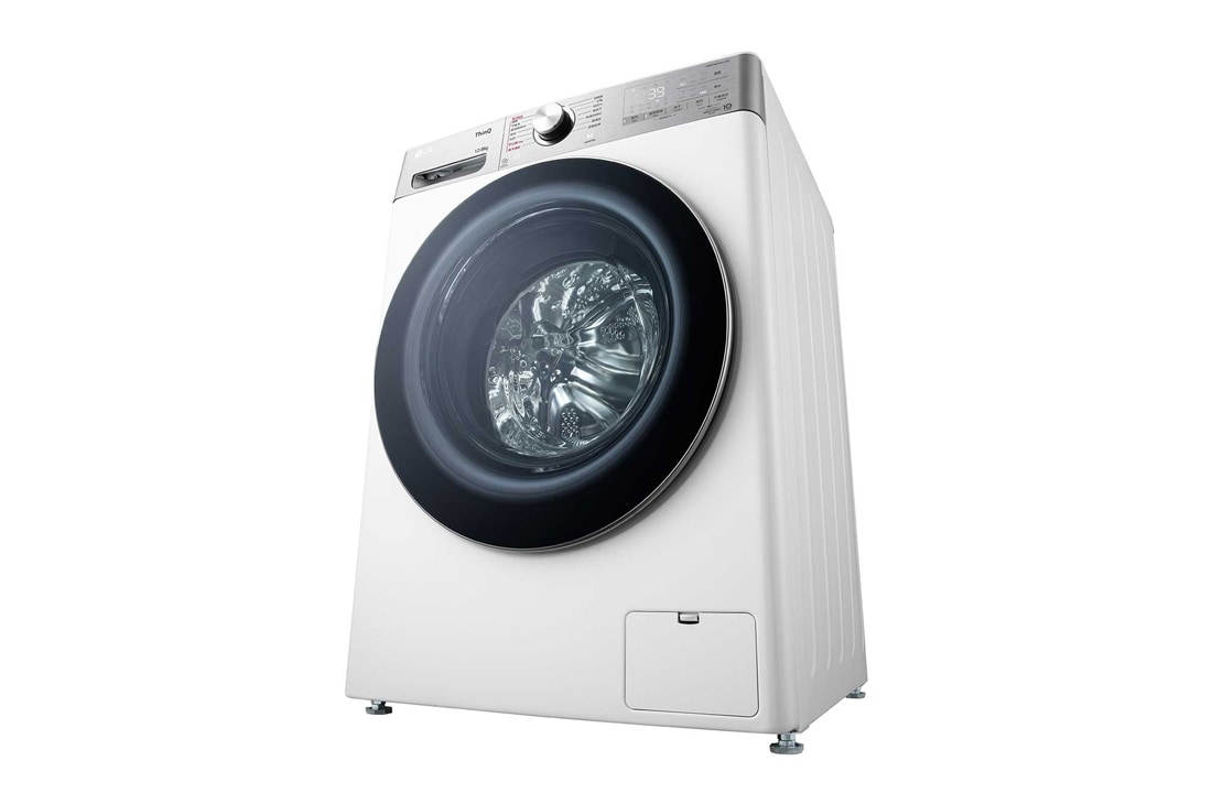 LG人工智能·小旋风<sup>Max</sup>大容量洗烘一体机 360°速净喷淋 12/8Kg 奢华白, FCW10D4WA, FCW12D4WA, thumbnail 10