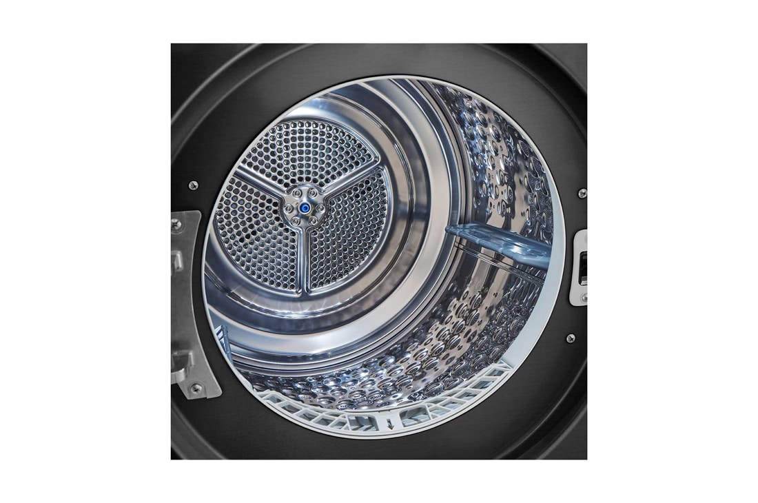 LG 双变频热泵·大容量干衣机 健康智能护衣 10Kg 曜岩黑, RH10V9JV2WR, RH10V9JV2W, thumbnail 5