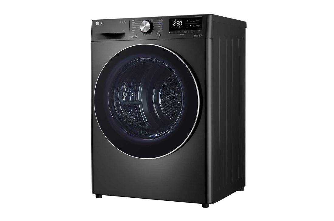 LG 双变频热泵·大容量干衣机 健康智能护衣 10Kg 曜岩黑, RH10V9JV2WR, RH10V9JV2W, thumbnail 9