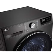 LG 双变频热泵·大容量干衣机 健康智能护衣 10Kg 曜岩黑, RH10V9JV2WR, RH10V9JV2W, thumbnail 4