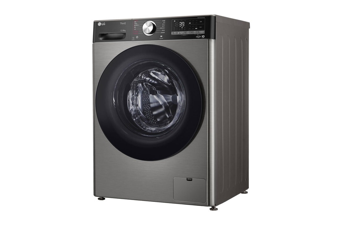 LG人工智能·小旋风<sup>Max</sup>大容量洗烘一体机 360°速净喷淋  12/8Kg 钛空银, FD12PW4A, FD12PW4A, thumbnail 9
