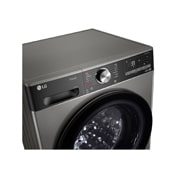 LG人工智能·小旋风<sup>Max</sup>大容量洗烘一体机 360°速净喷淋  12/8Kg 钛空银, FD12PW4A, FD12PW4A, thumbnail 3