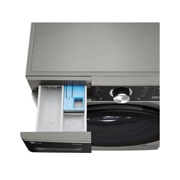 LG人工智能·小旋风<sup>Max</sup>大容量洗衣机 360°速净喷淋  12Kg 钛空银, 06_FY12PW4A_Top_Right_Drawer_Open_Detail, FY12PW4A, thumbnail 6