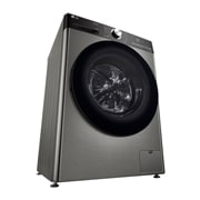 LG人工智能·小旋风<sup>Max</sup>大容量洗衣机 360°速净喷淋  12Kg 钛空银, 11_FY12PW4A_Right_Open, FY12PW4A, thumbnail 11