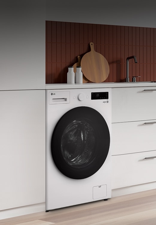 它显示洗衣机的内部的图像