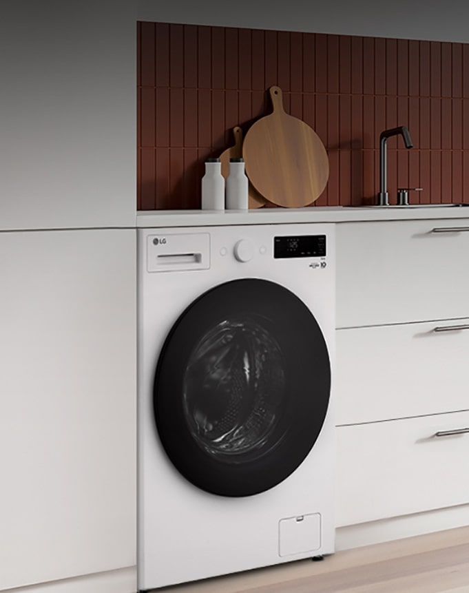 它显示洗衣机的内部的图像