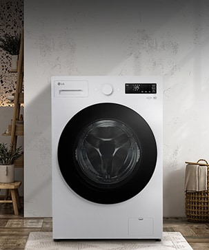 它显示洗衣机的内部的图像