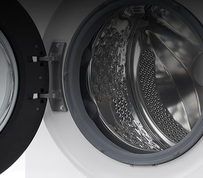 它显示了洗衣机的内部