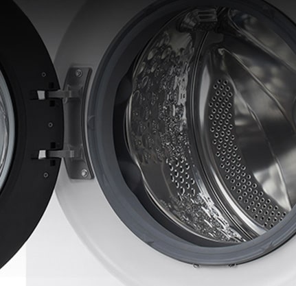 它显示了洗衣机的内部