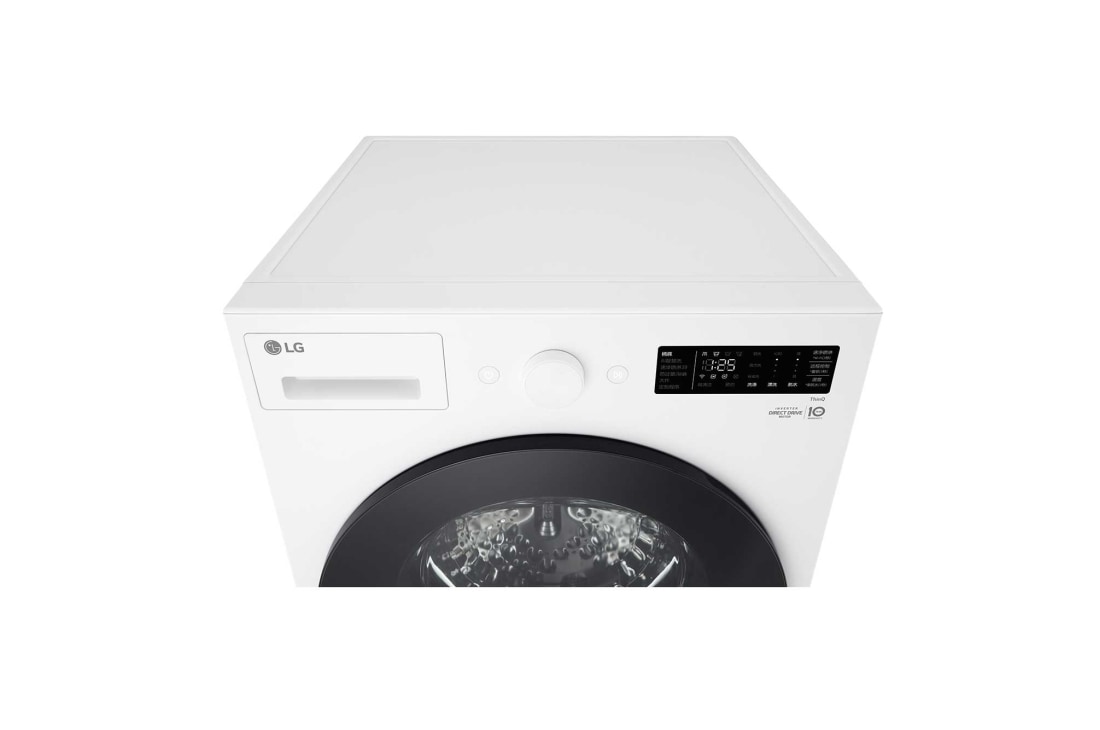 LG人工智能·觅境洗衣机 超薄机身 <br>360°速净喷淋 14Kg 云雾白, 详情 6, FY14CJ0E, thumbnail 8