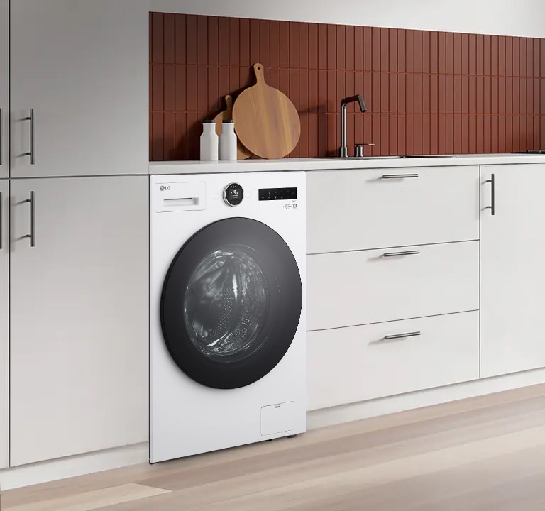 它显示洗衣机的内部的图像