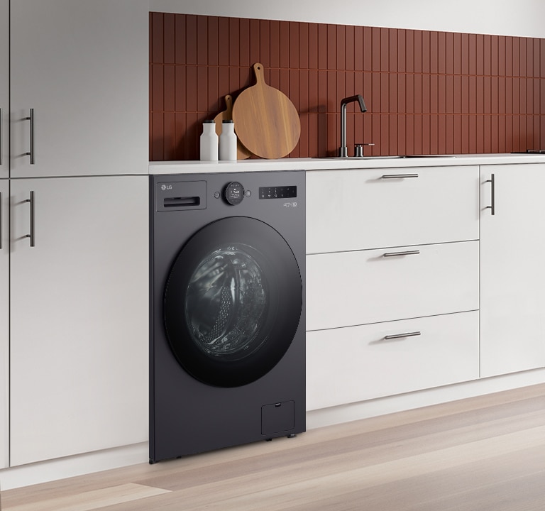 它显示洗衣机的内部的图像