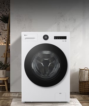 它显示洗衣机的内部的图像