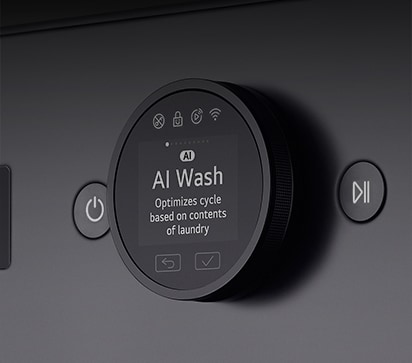 它显示了洗衣机的面板图像。