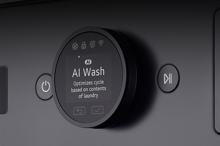 它显示了洗衣机的面板图像。