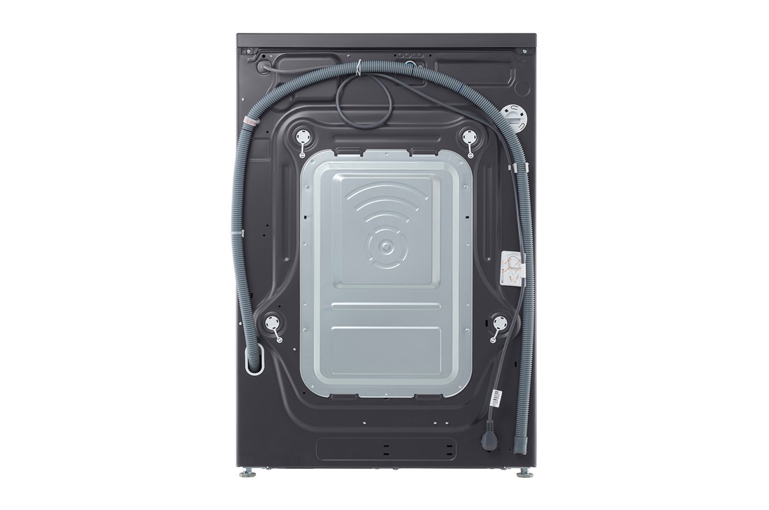 LG人工智能·觅境洗烘一体 <br>超薄机身 360°速净喷淋<br>14/8Kg 暮云黑, 后面, FF14DJ0C, thumbnail 17