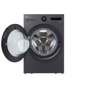 LG人工智能·觅境洗烘一体 <br>超薄机身 360°速净喷淋<br>14/8Kg 暮云黑, 前开式, FF14DJ0C, thumbnail 2