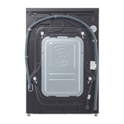 LG人工智能·觅境洗烘一体 <br>超薄机身 360°速净喷淋<br>14/8Kg 暮云黑, 后面, FF14DJ0C, thumbnail 17