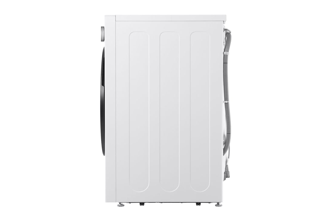 LG人工智能·觅境洗烘一体<br>超薄机身 360°速净喷淋<br>14/8Kg 云雾白, 侧面, FF14CJ0C, thumbnail 16