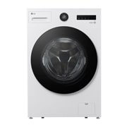 LG人工智能·觅境洗烘一体<br>超薄机身 360°速净喷淋<br>14/8Kg 云雾白, 正面, FF14CJ0C, thumbnail 1