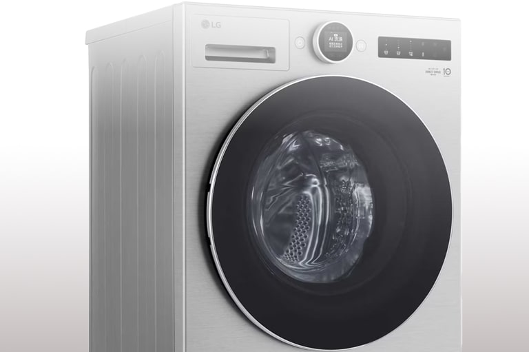 它显示了洗衣机的外观。