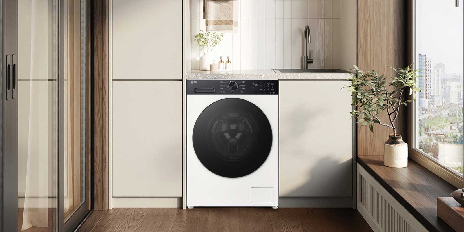 12Kg大容量600柜体纯平嵌入