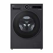 LG人工智能·觅境洗衣机 <br>极简超薄 360°速净喷淋  12Kg暮云黑, 正面 , FA12DA2C, thumbnail 1