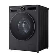 LG人工智能·觅境洗衣机 <br>极简超薄 360°速净喷淋  12Kg暮云黑, 左高角度, FA12DA2C, thumbnail 8