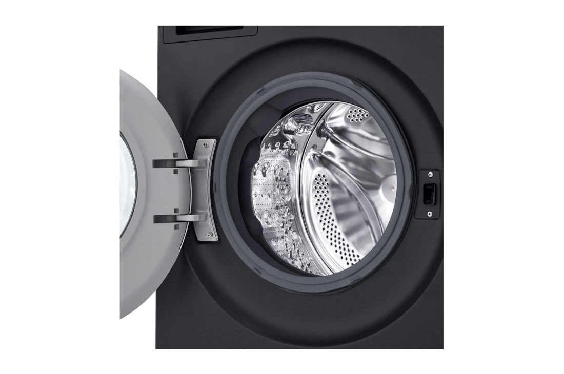 LG人工智能·觅境洗衣机 <br>极简超薄 360°速净喷淋  12Kg暮云黑, 抽屉, FA12DA2C, thumbnail 5