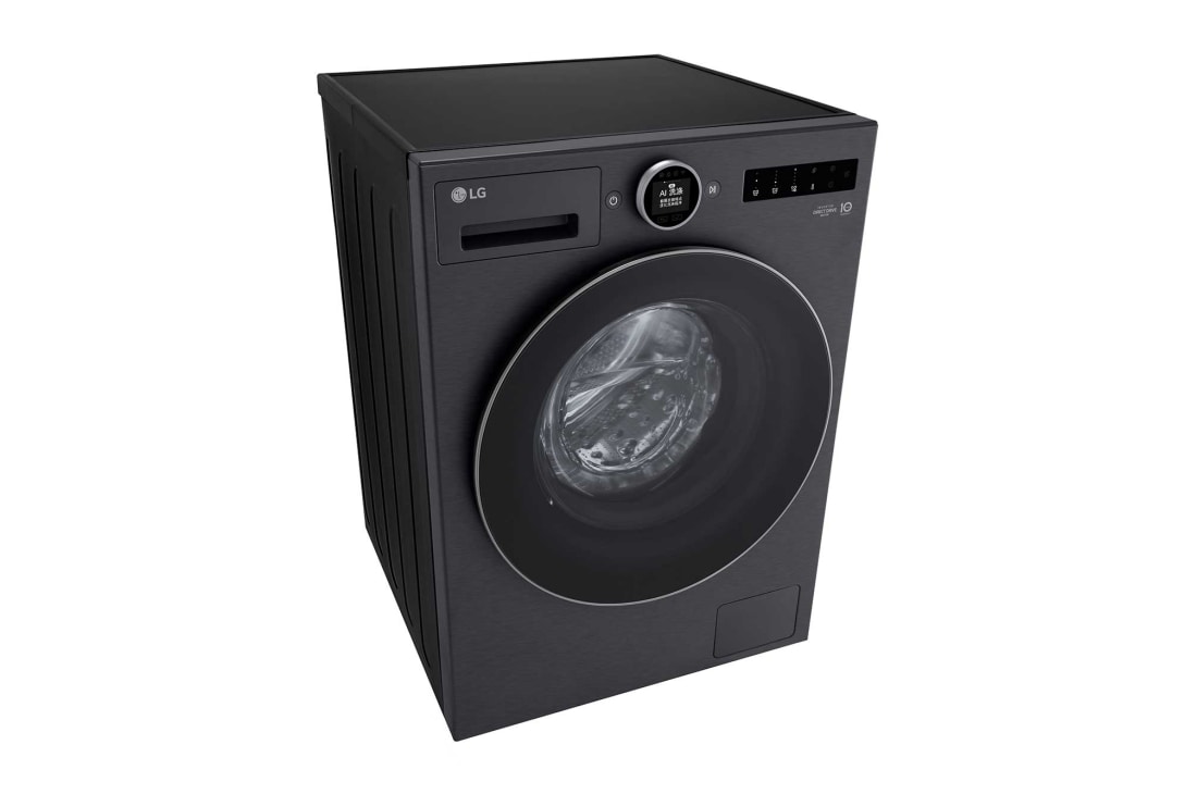 LG人工智能·觅境洗衣机 <br>极简超薄 360°速净喷淋  12Kg暮云黑, 滚筒, FA12DA2C, thumbnail 7