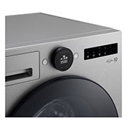 LG人工智能·觅境洗衣机 <br>极简超薄 360°速净喷淋  12Kg月夜银, 左侧, FCB12Y2EC, thumbnail 4
