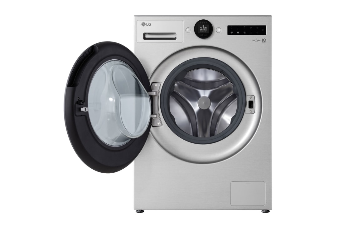 LG人工智能·觅境洗衣机 <br>极简超薄 360°速净喷淋  12Kg月夜银, 前开式, FCB12Y2EC, thumbnail 2