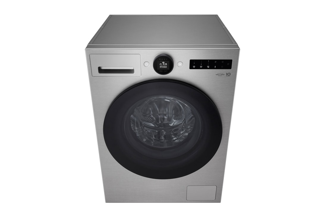 LG人工智能·觅境洗衣机 <br>极简超薄 360°速净喷淋  12Kg月夜银, 右侧, FCB12Y2EC, thumbnail 3