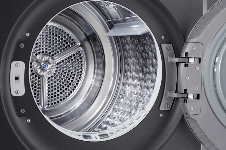 LG 烘干机的不锈钢滚筒。