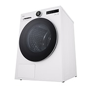 LG AI双变频热泵·觅境干衣机Turbo速烘10Kg 晨露白, 顶前视图, RH10X75V2N, thumbnail 9