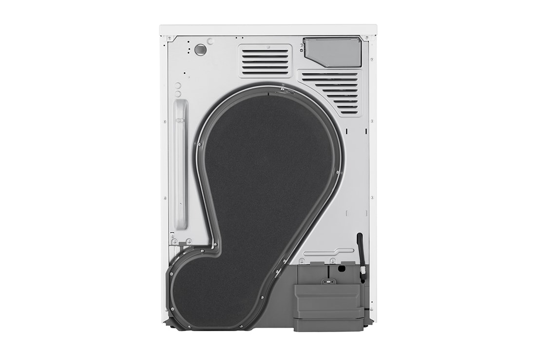LGAI双变频热泵·觅境干衣机Turbo速烘10Kg 晨露白, 背面图, RH10X75V3N, thumbnail 11