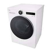 LGAI双变频热泵·觅境干衣机Turbo速烘10Kg 晨露白, 顶右视图, RH10X75V3N, thumbnail 7