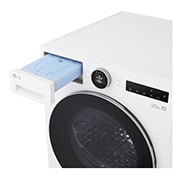 LGAI双变频热泵·觅境干衣机Turbo速烘10Kg 晨露白, 顶视图, RH10X75V3N, thumbnail 8