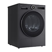 LGAI双变频热泵·觅境干衣机Turbo速烘10Kg 暮云黑, 左侧, RH10X76V2N, thumbnail 4
