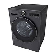 LGAI双变频热泵·觅境干衣机Turbo速烘10Kg 暮云黑, 顶右视图, RH10X76V2N, thumbnail 7
