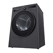 LGAI双变频热泵·觅境干衣机Turbo速烘10Kg 暮云黑, 顶前视图, RH10X76V2N, thumbnail 9
