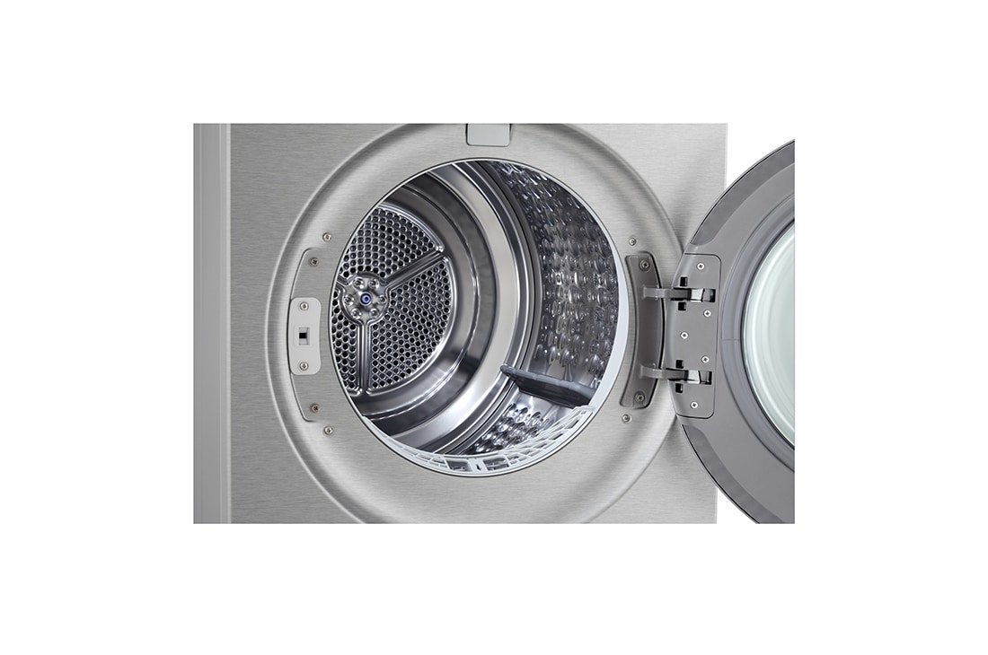 LGAI双变频热泵·觅境干衣机<br>Turbo速烘大容量10Kg 月夜银, 滚筒详情, RH10X77V2N, thumbnail 5