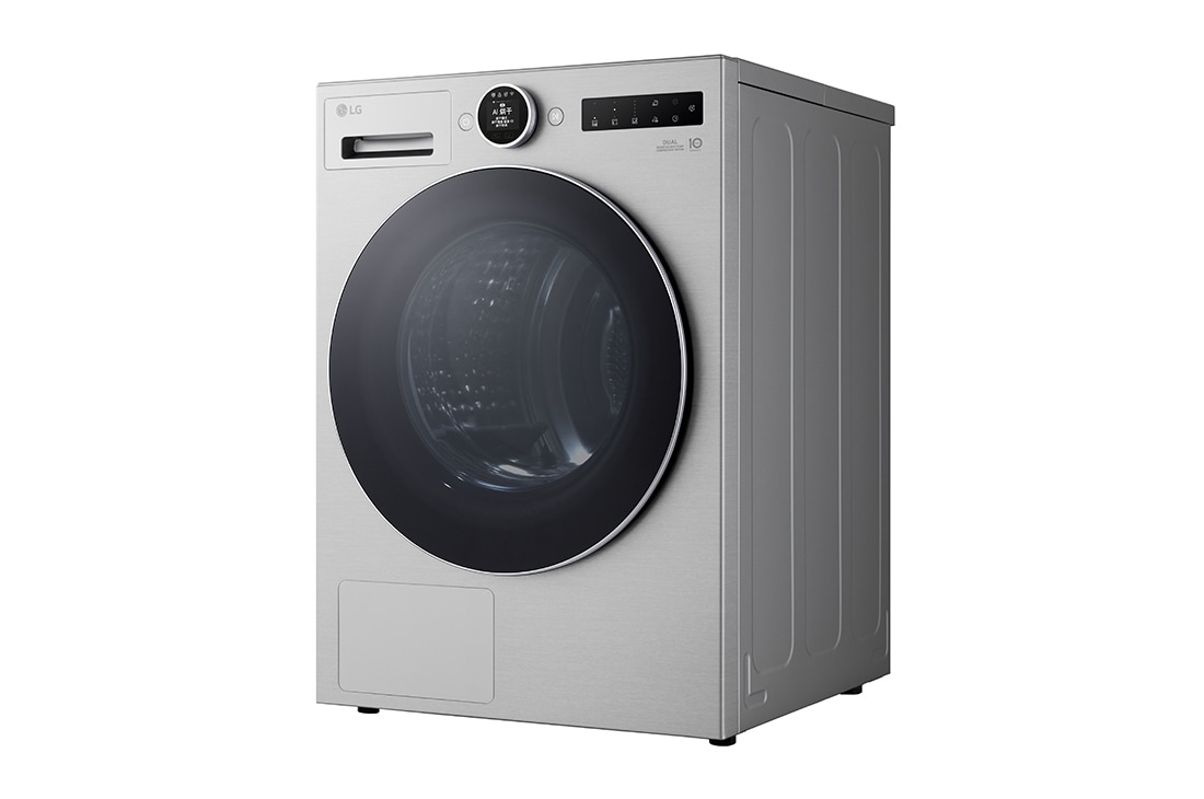 LGAI双变频热泵·觅境干衣机<br>Turbo速烘大容量10Kg 月夜银, 右侧, RH10X77V2N, thumbnail 8