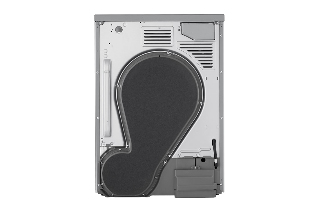 LGAI双变频热泵·觅境干衣机<br>Turbo速烘大容量10Kg 月夜银, 背面图, RH10X77V2N, thumbnail 13