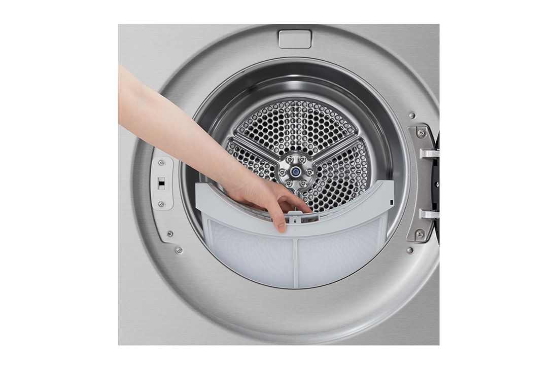 LGAI双变频热泵·觅境干衣机<br>Turbo速烘大容量10Kg 月夜银, 详细图, RH10X77V2N, thumbnail 15