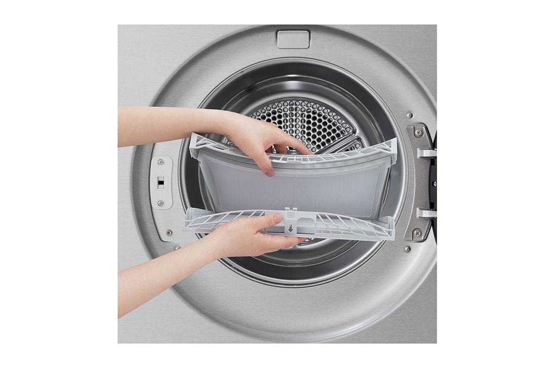 LGAI双变频热泵·觅境干衣机<br>Turbo速烘大容量10Kg 月夜银, 详细图, RH10X77V2N, thumbnail 16